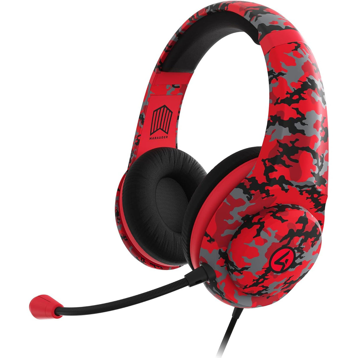 Stealth Marauder Gaming Headset - Red Camo