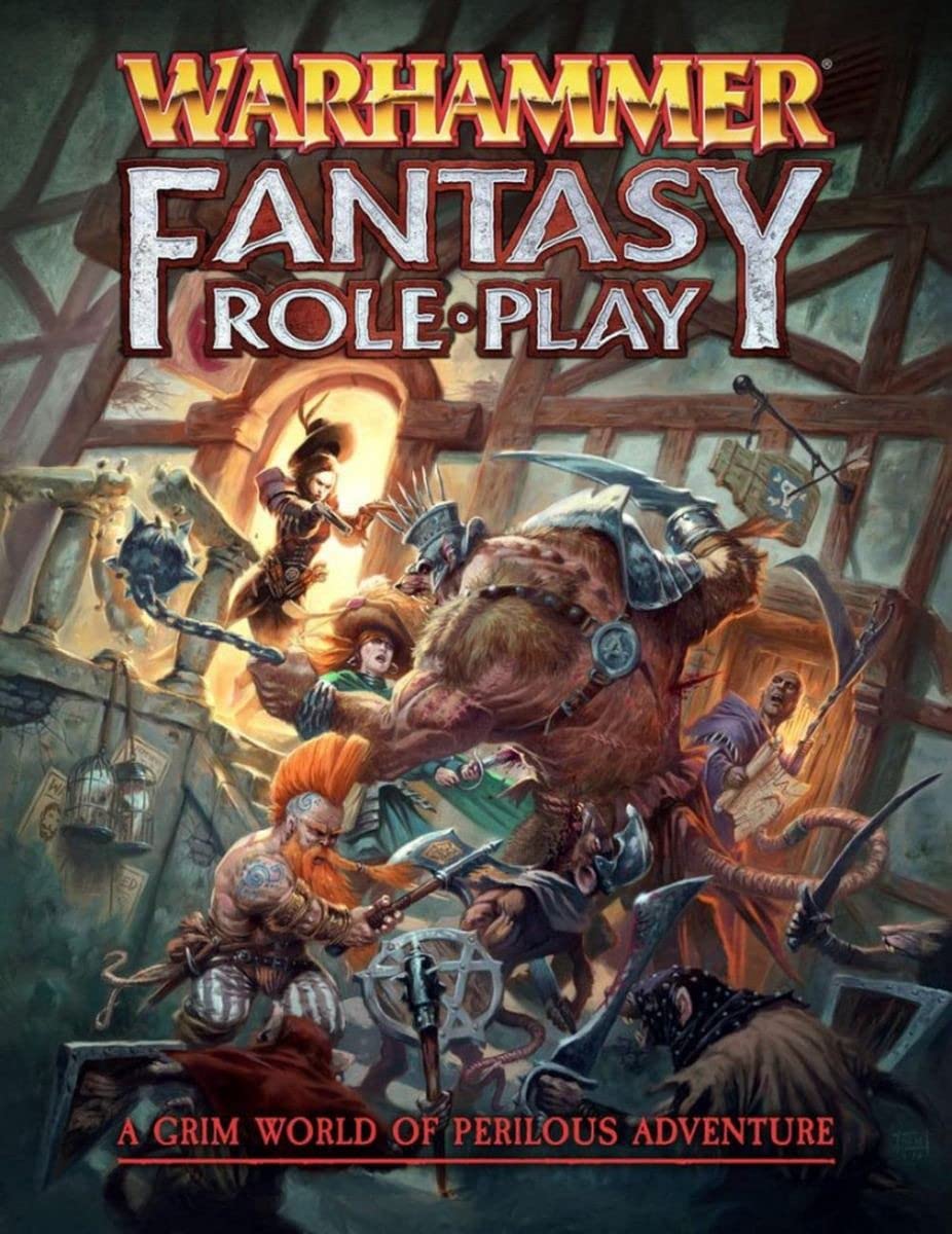 Cubicle 7 Warhammer Fantasy Roleplay A Grim World of Perilous Adventure Book - New