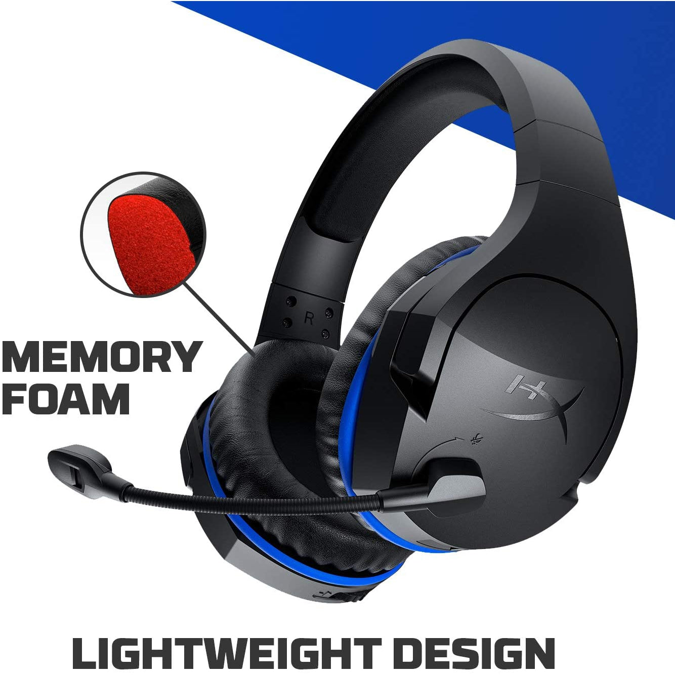 HyperX Cloud Stinger Wireless Gaming Headset for PS4 - Black - New