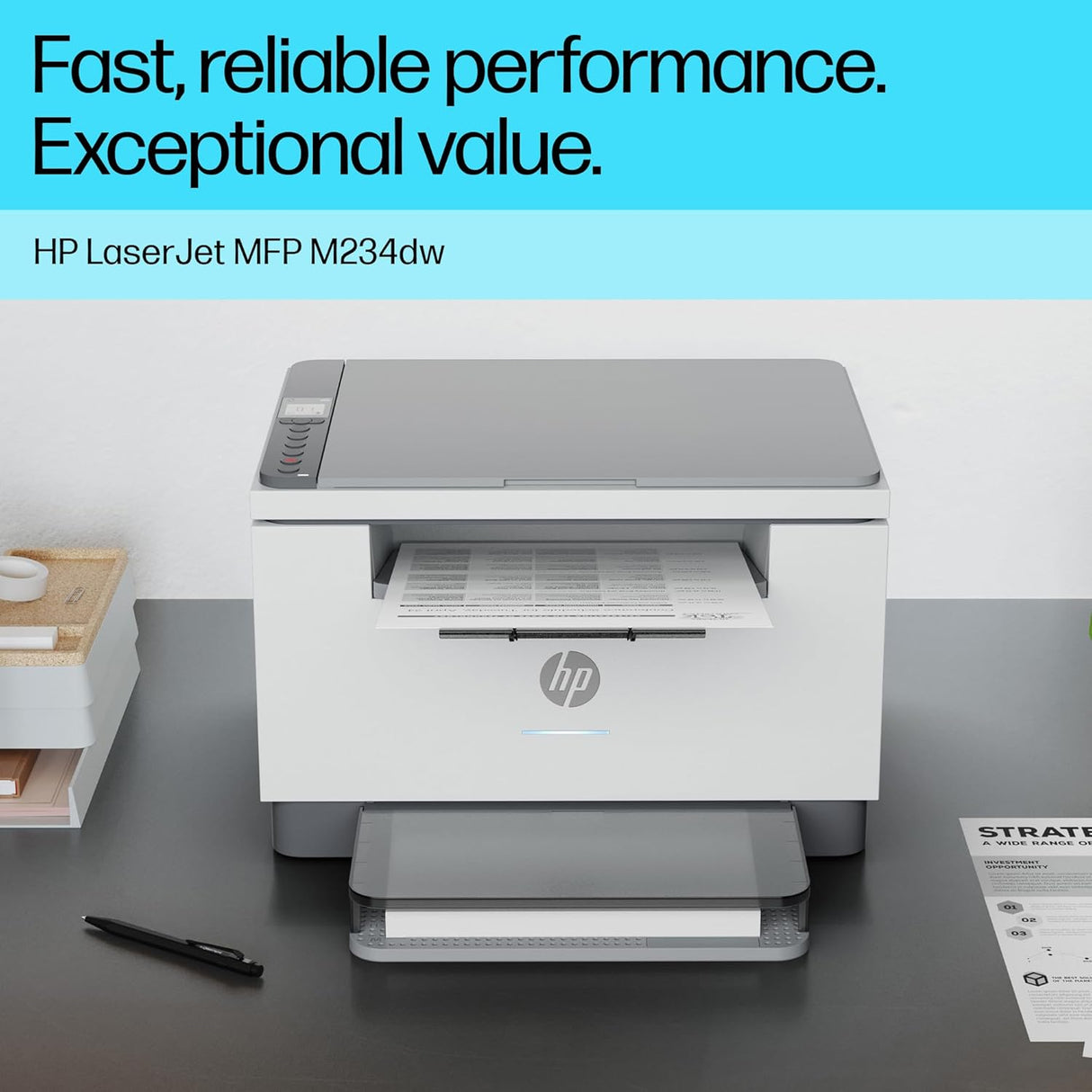 HP LaserJet M234DW Mono All-in-One Wireless Laser Printer - Good
