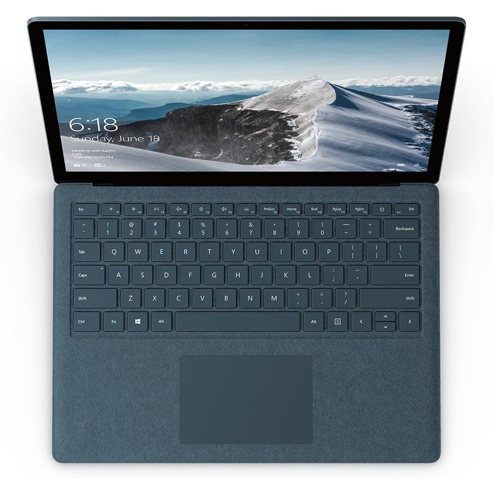 Refurbished Microsoft Surface Laptop Intel Core i5-7200U 8GB RAM 256GB 13.5" - Cobalt Blue - Pristine