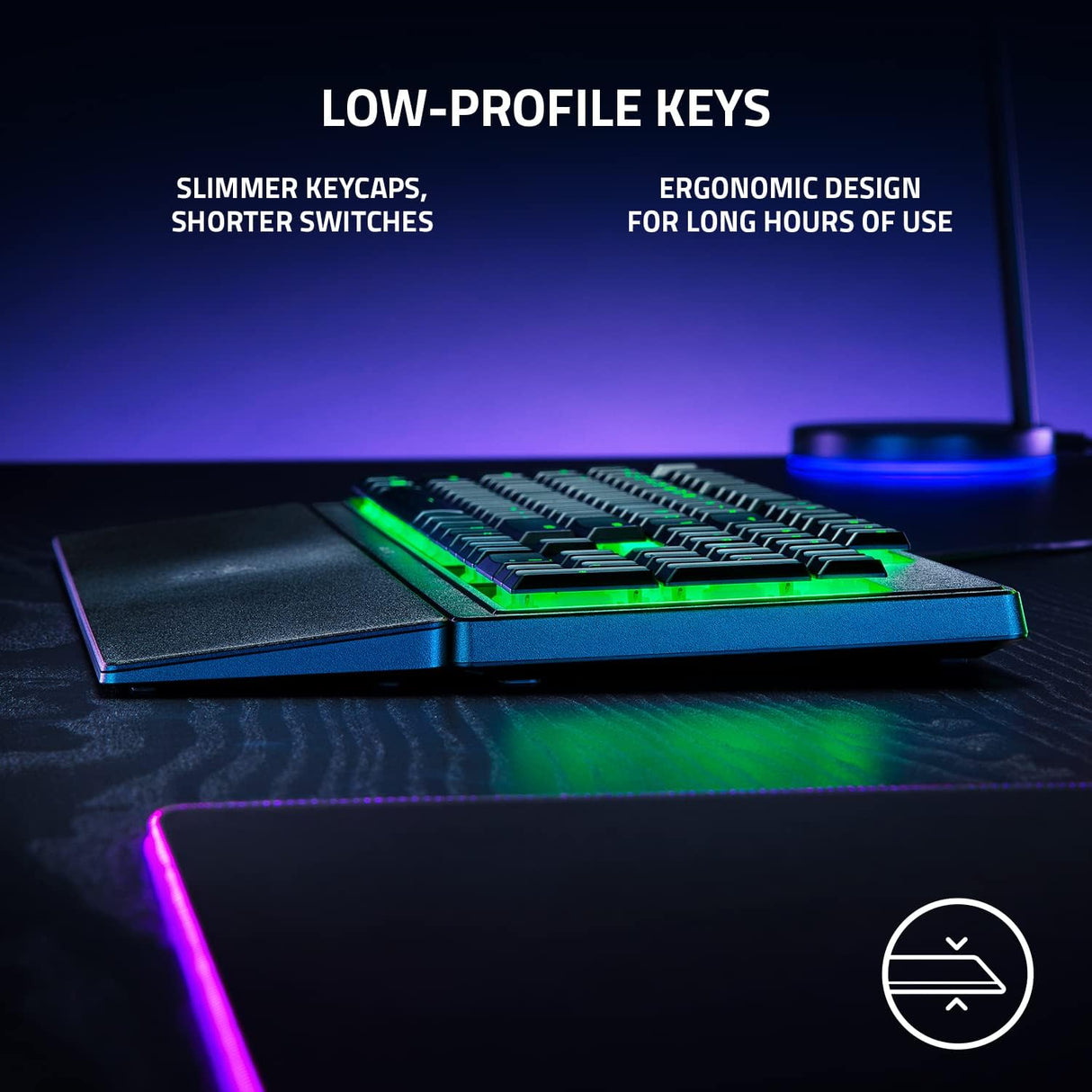 Razer Ornata V3 X Gaming Keyboard - Black - Pristine