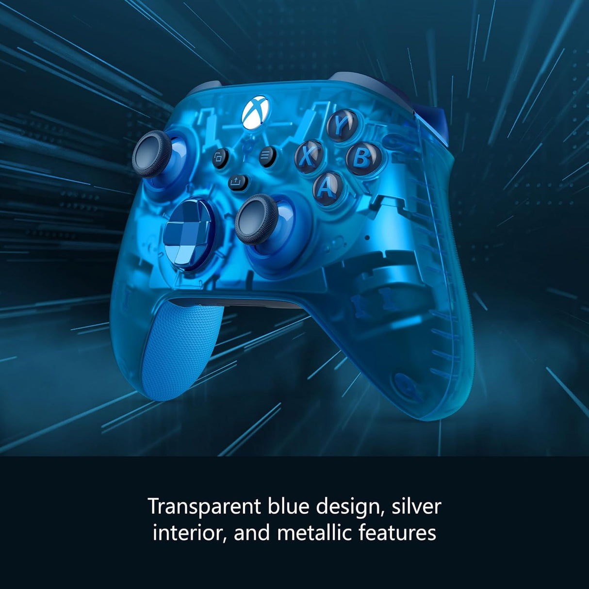 Microsoft Xbox Series X Wireless Controller - Sky Cipher - Pristine