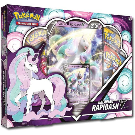 Pokemon TCG: Galarian Rapidash V Box