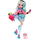 Monster High Doll Lagoona Blue with Accessories and Pet Piranha
