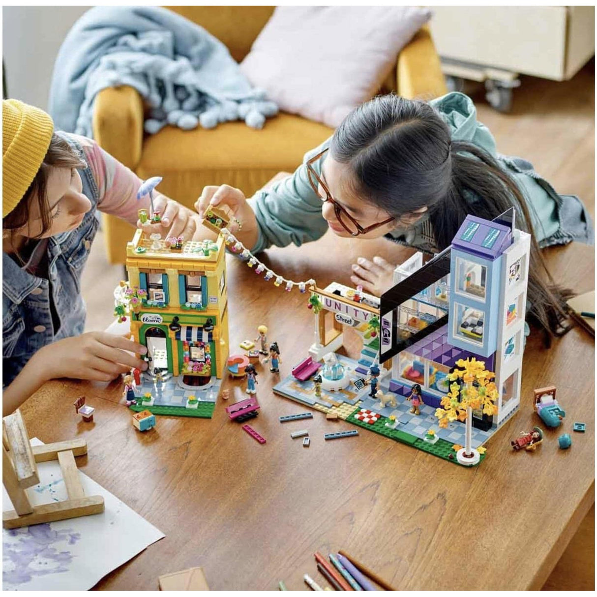 Lego 41732 Friends Downtown Flower and Design Stores Set