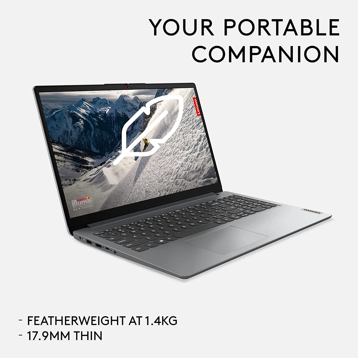 Lenovo IdeaPad 1 (82R1005HUK) Laptop AMD Ryzen 7-3700U 8GB RAM 512GB SSD 15.6" Grey