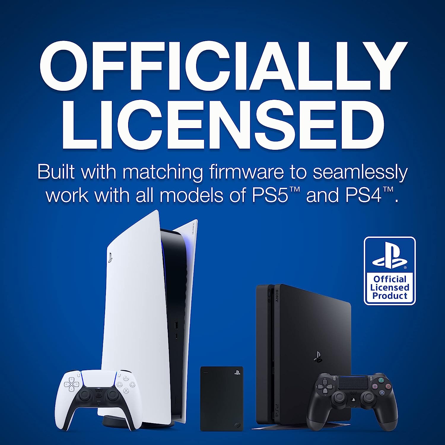 Seagate Game Drive 4TB PS4 & PS5 - New