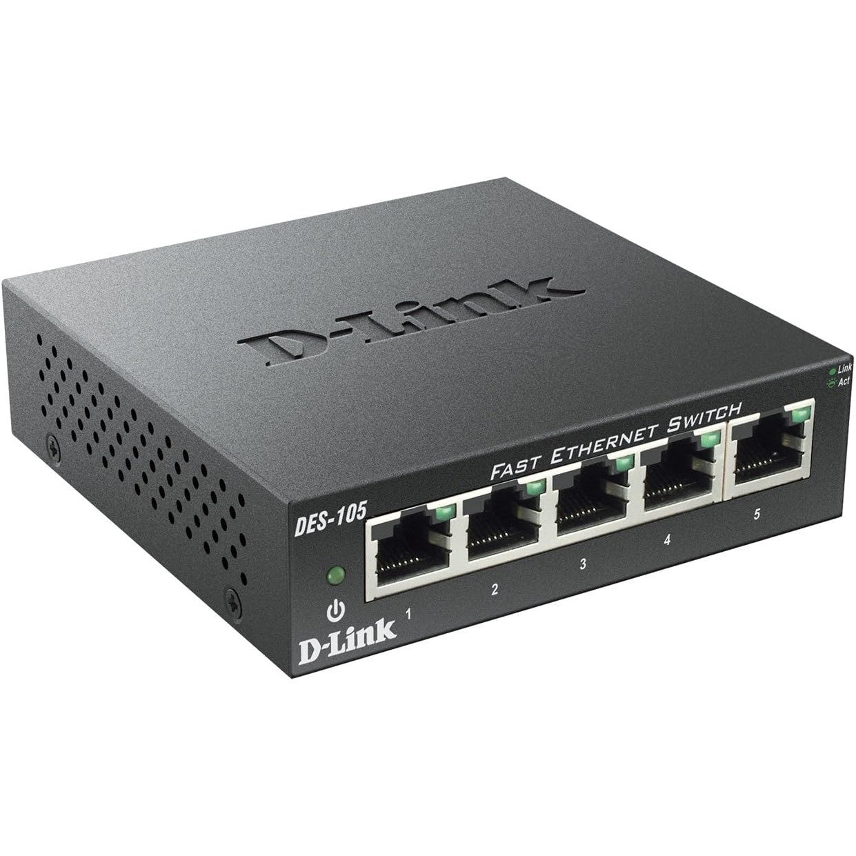 D-Link DES-105 5-Port Fast Ethernet Switch