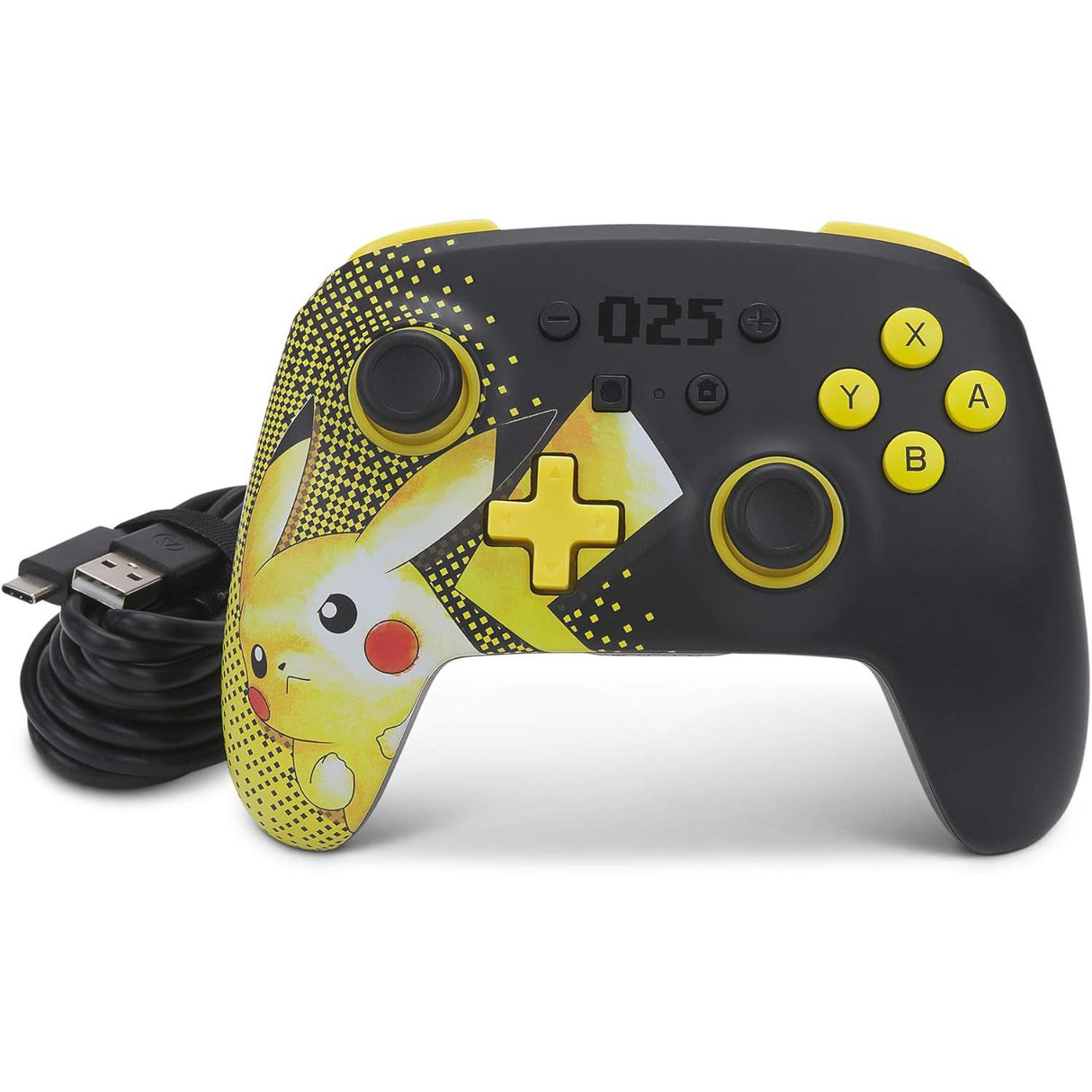 PowerA Enhanced Wireless Controller for Nintendo Switch - Pikachu 025 - New