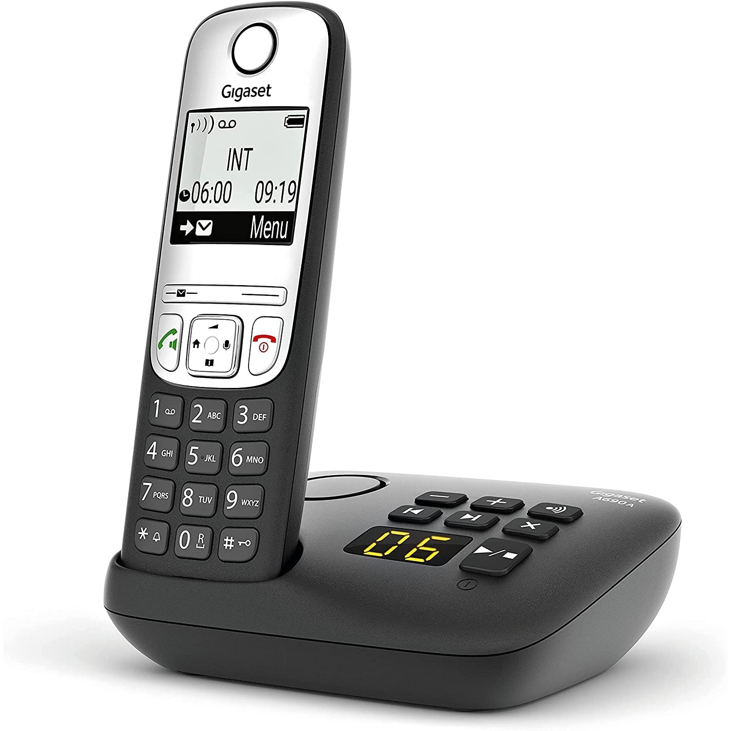 Gigaset A690A DECT Home Telephone with Answering Machine - Single - Refurbished Pristine