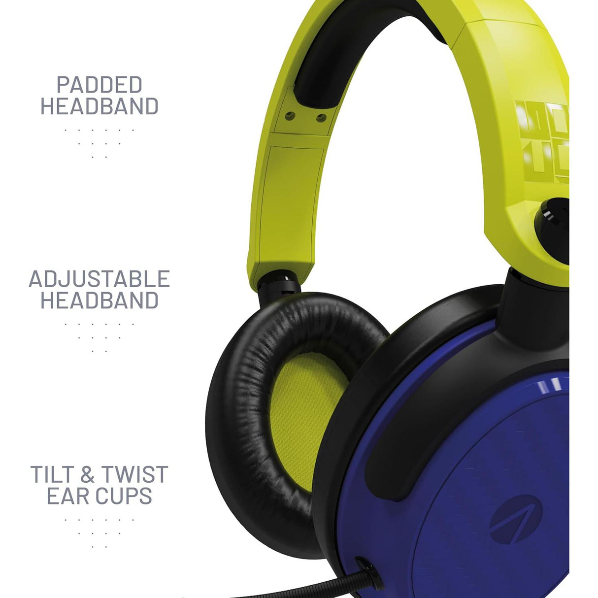 Stealth C6-100 LED Gaming Headset - Yellow / Blue - Excellent