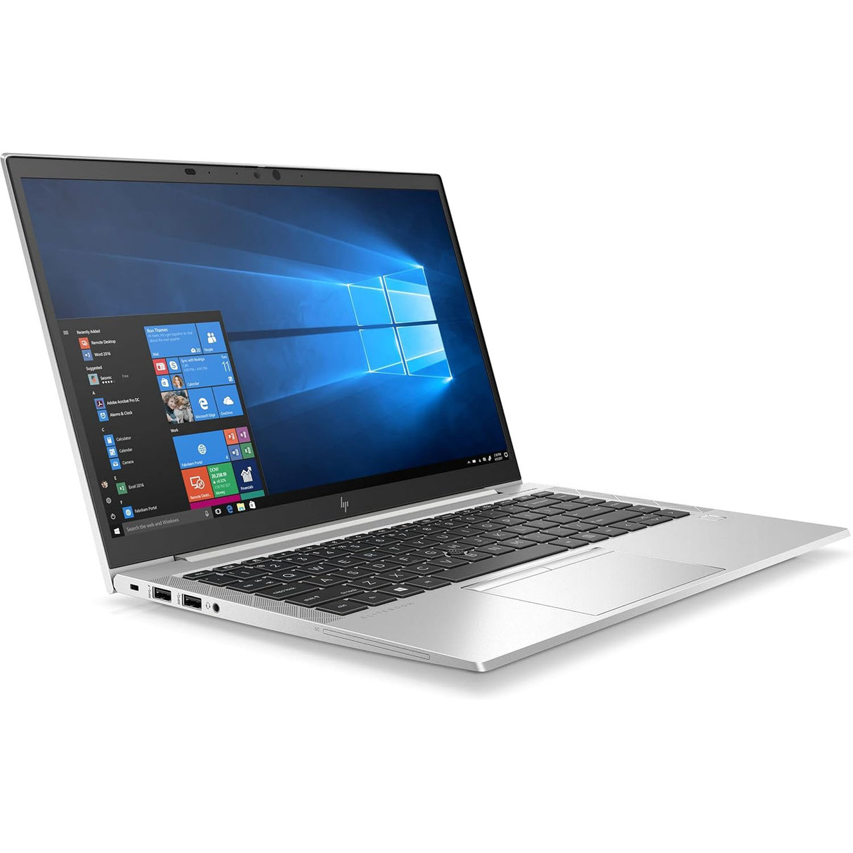 Refurbished HP EliteBook 840 G7 Intel Core i5-10310U 16GB RAM 256GB - Silver - Pristine