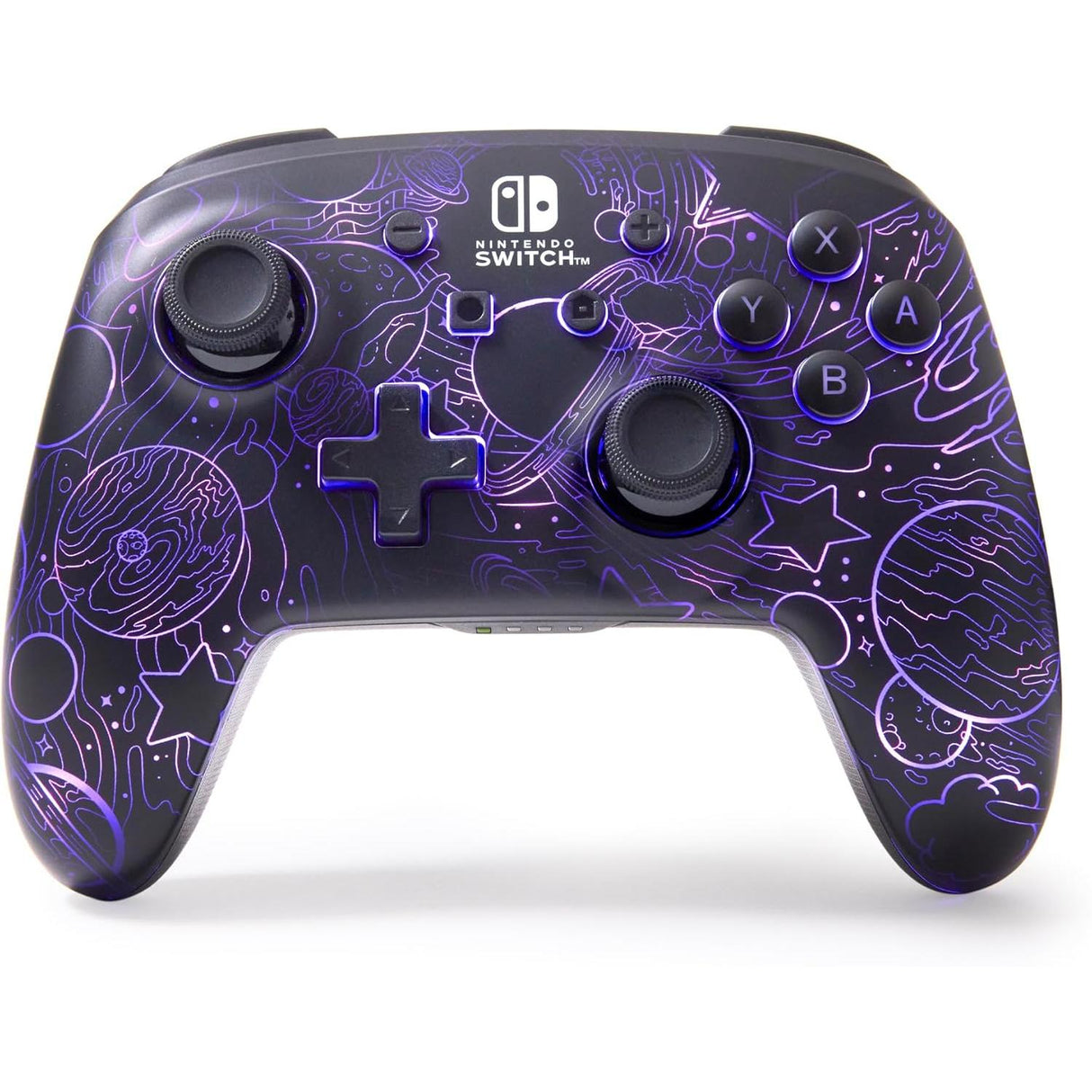 PowerA Enhanced Wireless Controller for Nintendo Switch - Galactic Vortex - Excellent