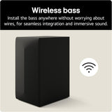 LG US40T Bluetooth Soundbar with Wireless Subwoofer - Good