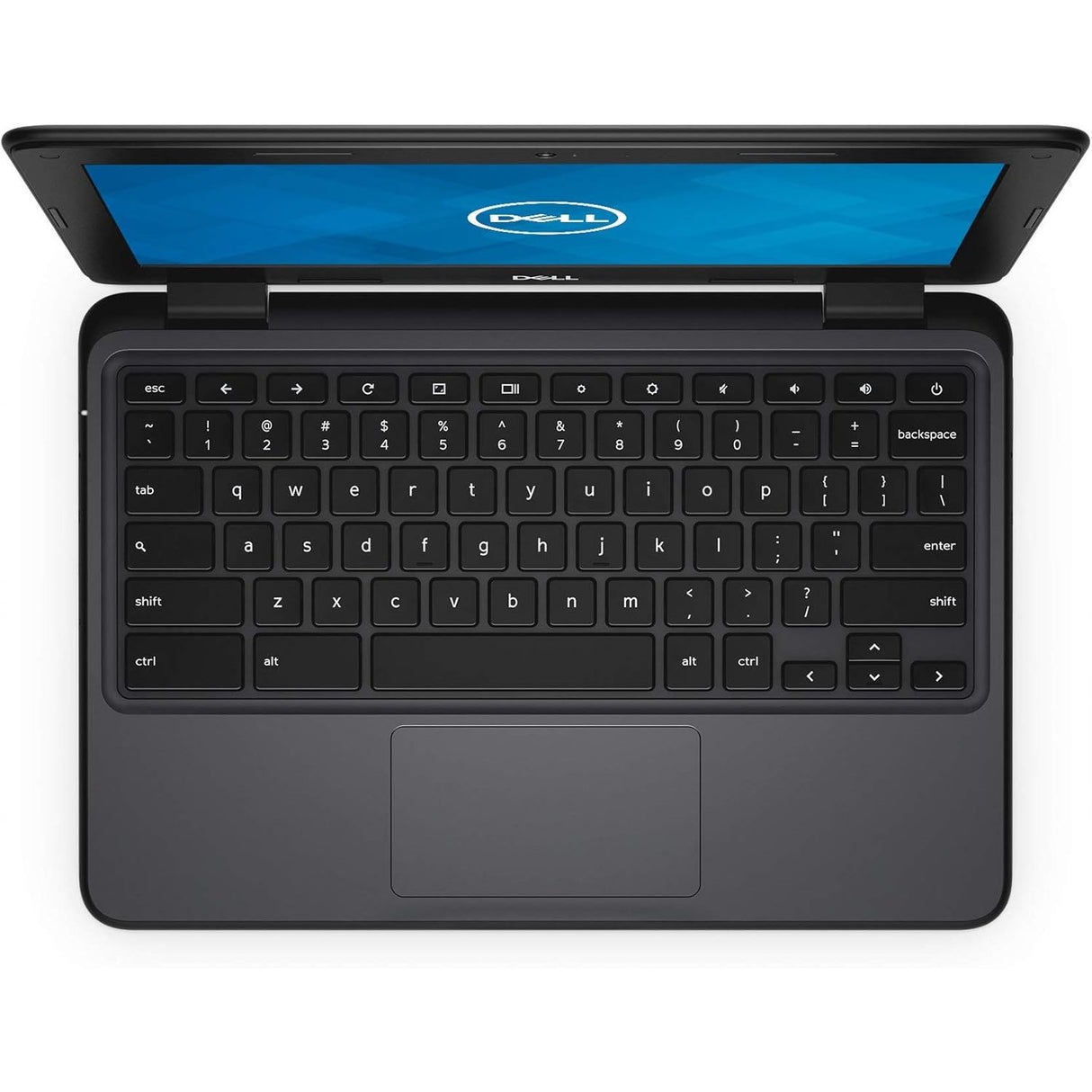 Refurbished Dell Chromebook 5190 2-In-1 Intel Celeron N3350 4GB RAM 32GB 11.6" - Black - Pristine