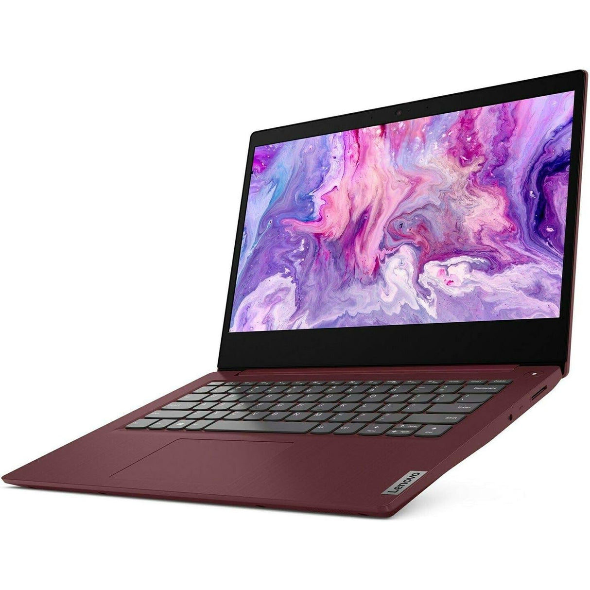 Refurbished Lenovo IdeaPad 3 Intel Core i3-1005G1 4GB RAM 128GB - Burgundy - Excellent