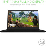 Refurbished Razer Blade 15 15.6" Intel Core i7-8750H 8GB RAM 512GB - Black - Good