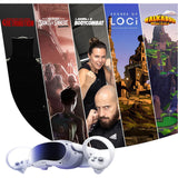 Pico 4 All-In-One Virtual Reality Headset and Controllers - 128GB - Good