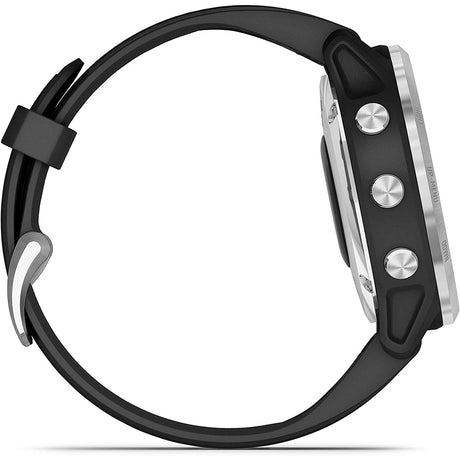 Garmin Fenix 6S Solar, Solar-Powered Fitness Smart Watch, Black / Silver - Refurbished Good
