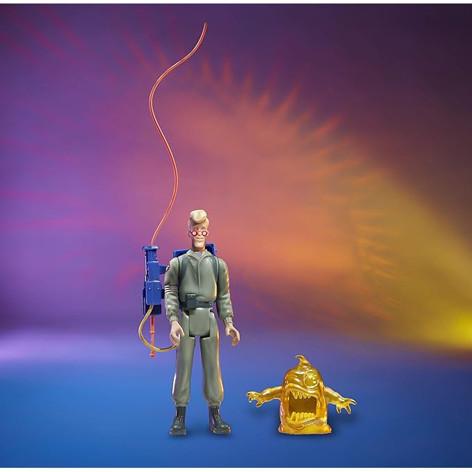 Ghostbusters Egon Spengler and Gulper Ghost Figurines