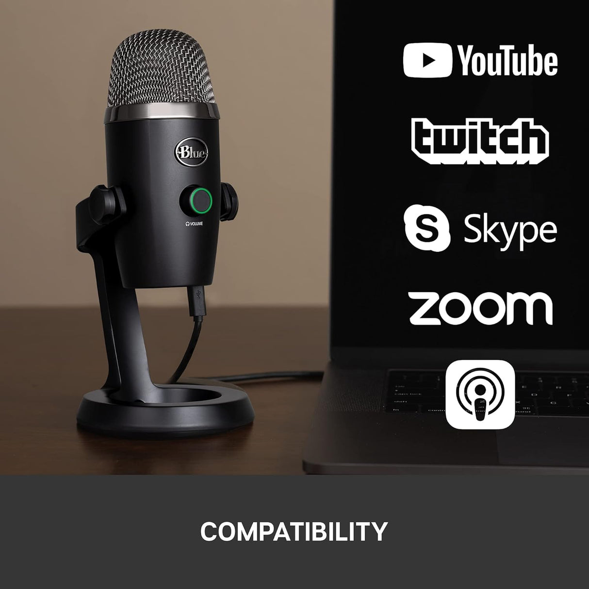 Logitech Blue Yeti Nano USB Microphone - Good