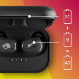 Skullcandy Grind In-Ear Wireless Earbuds - Black - Excellent
