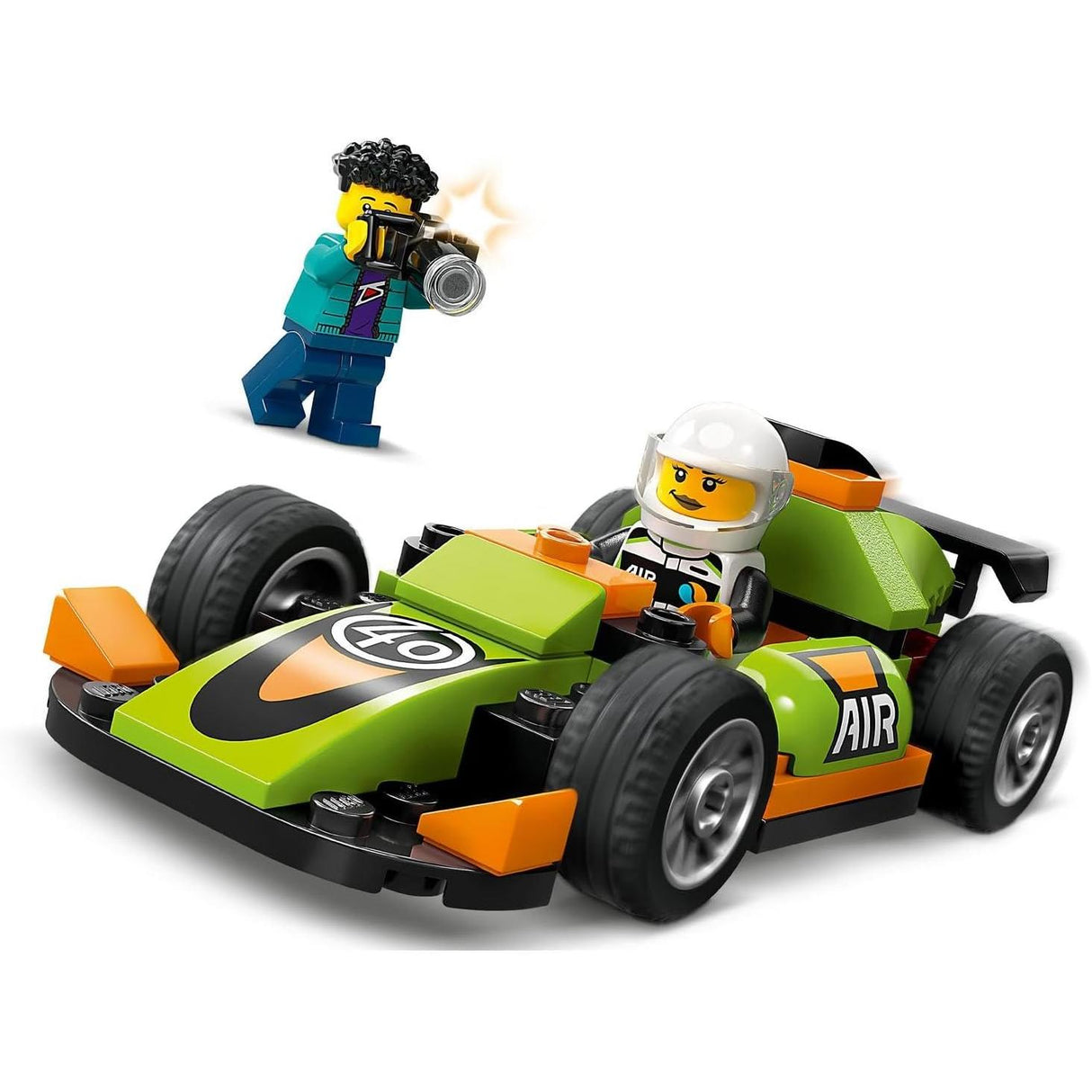 Lego City 60399 Green Race Car
