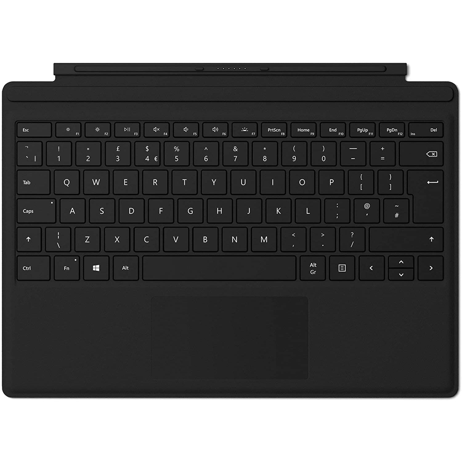 Microsoft Surface Pro 7/Pro 7+ Type Cover - Black - Refurbished Pristine