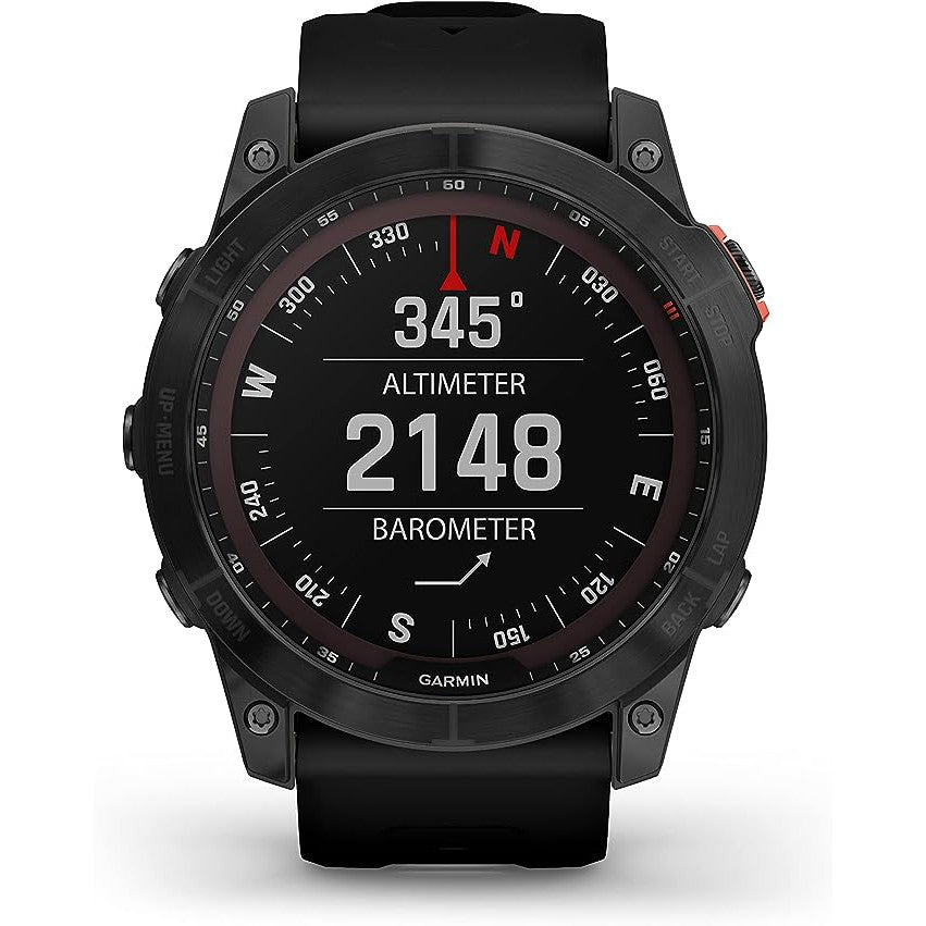 Garmin Fenix 7X Solar Edition Watch - Black