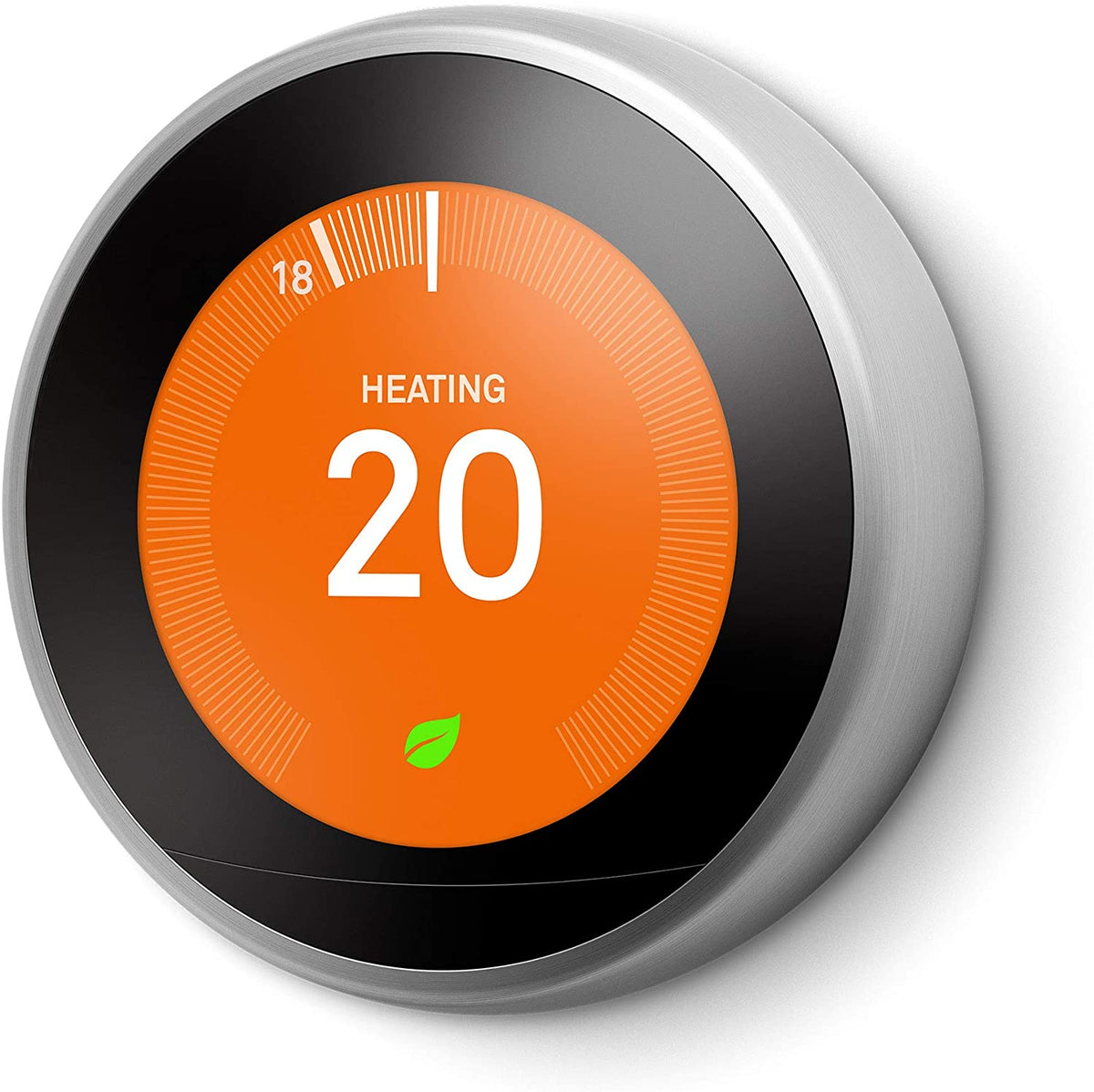 Nest Third Generation Learning Thermostat (T3028GB) - Stainless Steel - Refurbished Pristine