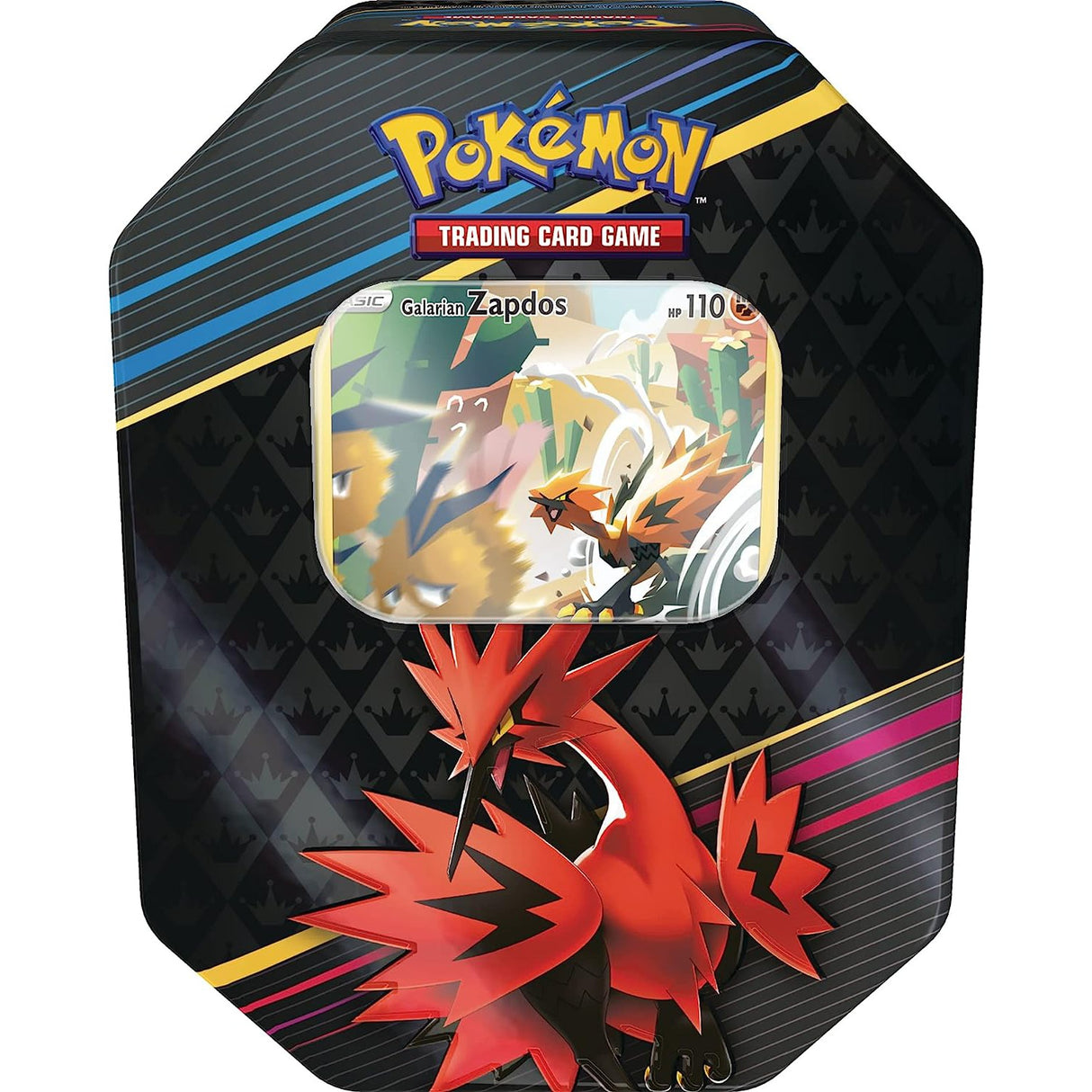 Pokemon Trading Card Game Crown Zenith Tin - Zapdos