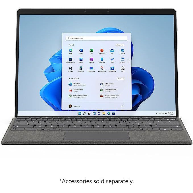 Microsoft Surface Pro 8, Intel Core i5, 8GB RAM, 256GB SSD - Silver