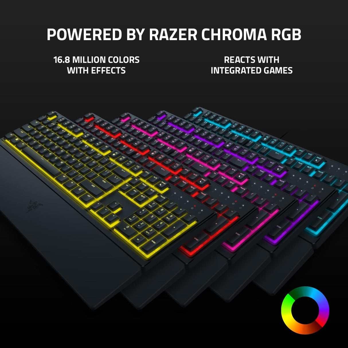Razer Ornata V3 X Gaming Keyboard - Black - Pristine