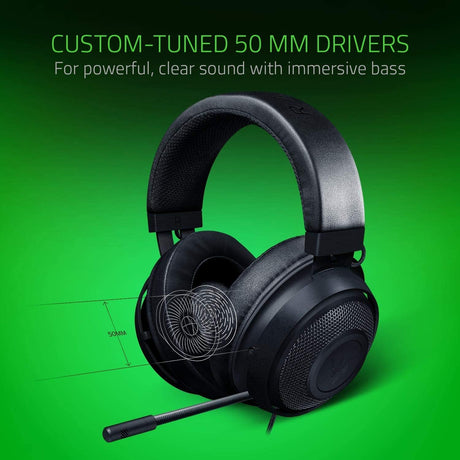 Razer Kraken Multi-Platform Gaming Headset - Black