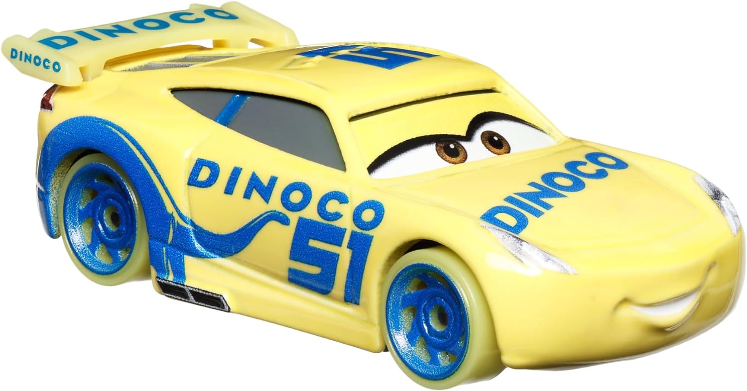 Disney Pixar Glow Racers - Dinoco Cruz Ramirez