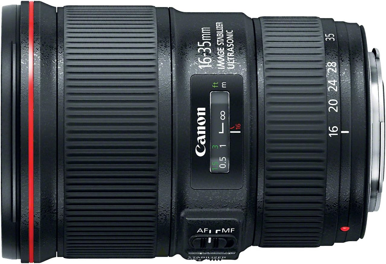 Canon EF 16-35mm f/4L IS USM Lens - Black - Pristine