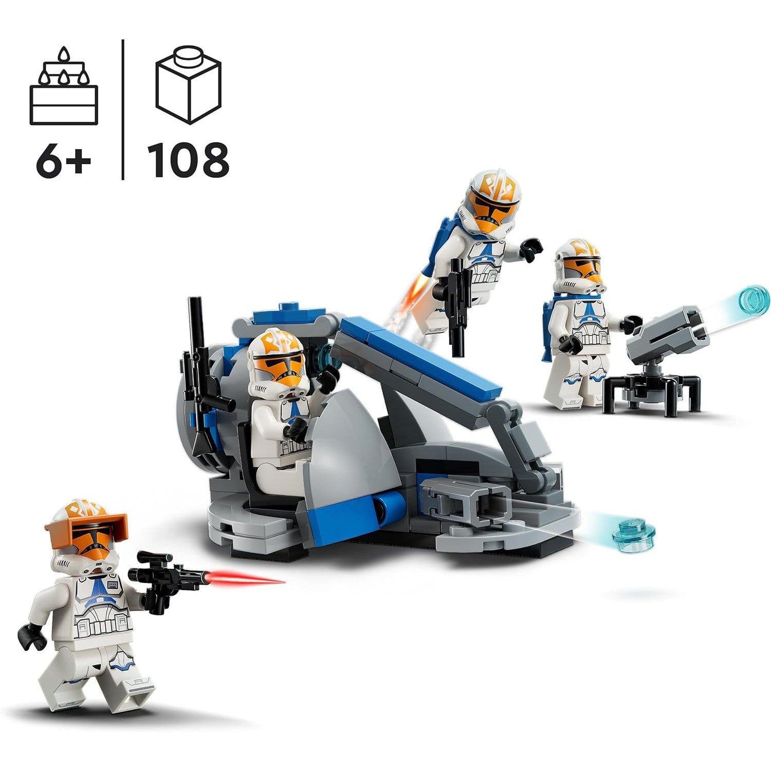 Lego 75359 332nd Ahsoka's Clone Trooper Battle Pack