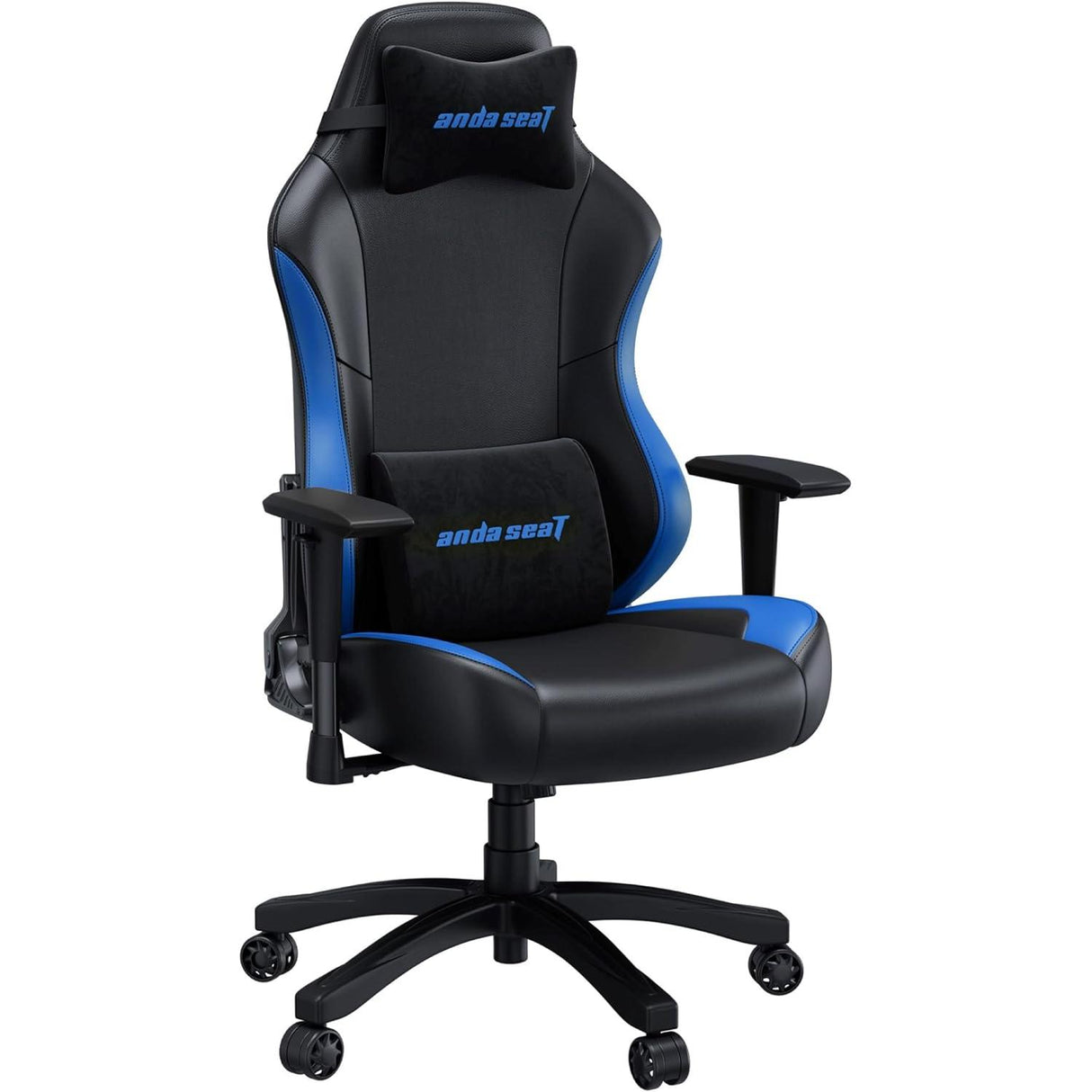 Anda Seat Luna Premium Large Gaming Chair - Black / Blue - Excellent