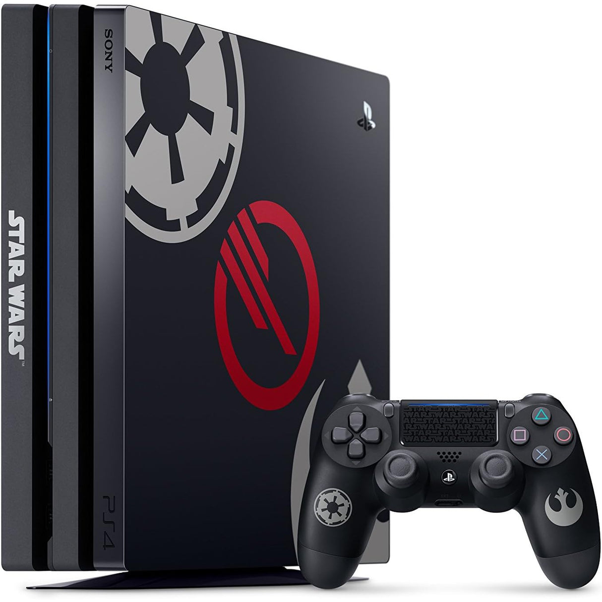Sony PlayStation 4 Pro Star Wars Battlefront II - 1TB - Black - Good