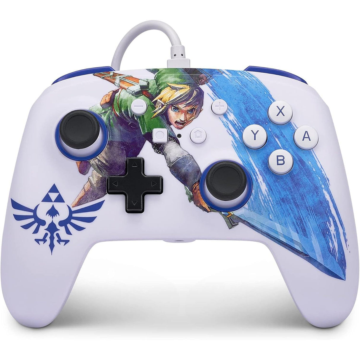 PowerA Enhanced Wired Switch Controller - Legend of Zelda - Master Sword Attack - Pristine