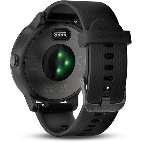 Garmin VivoActive 3 GPS Smartwatch - Black Slate - Refurbished Good