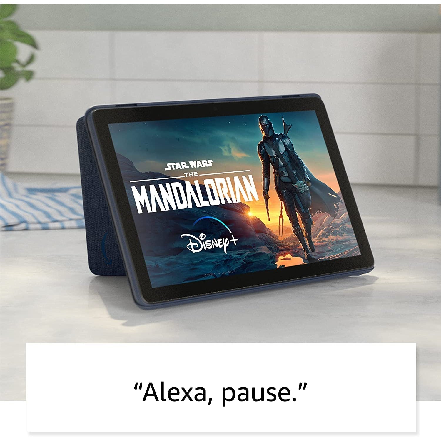 Amazon Fire HD 10 Tablet 32GB 10.1 Inch Display - Denim - Refurbished Excellent