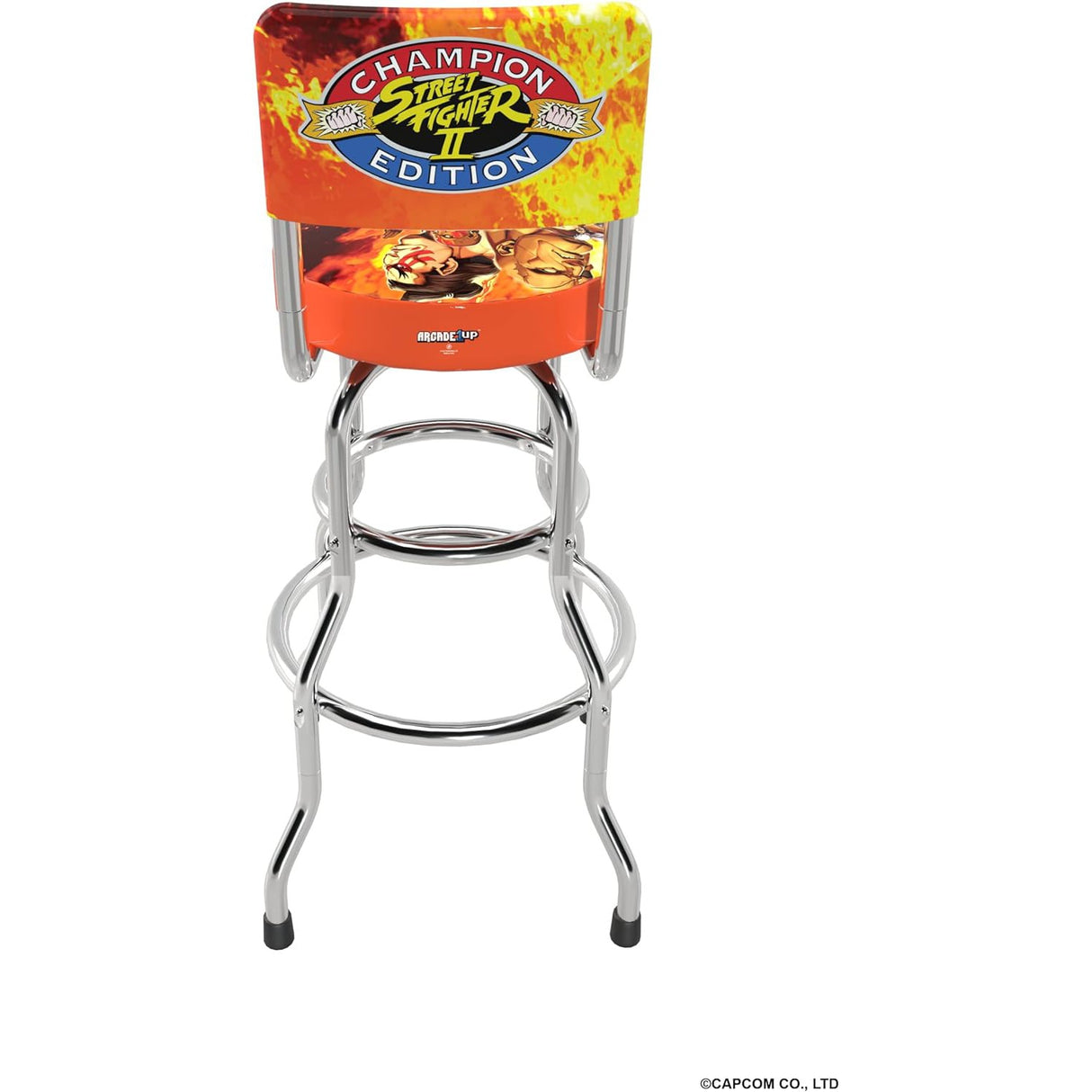 Arcade1UP High Back Street Fighter Legacy Stool - New