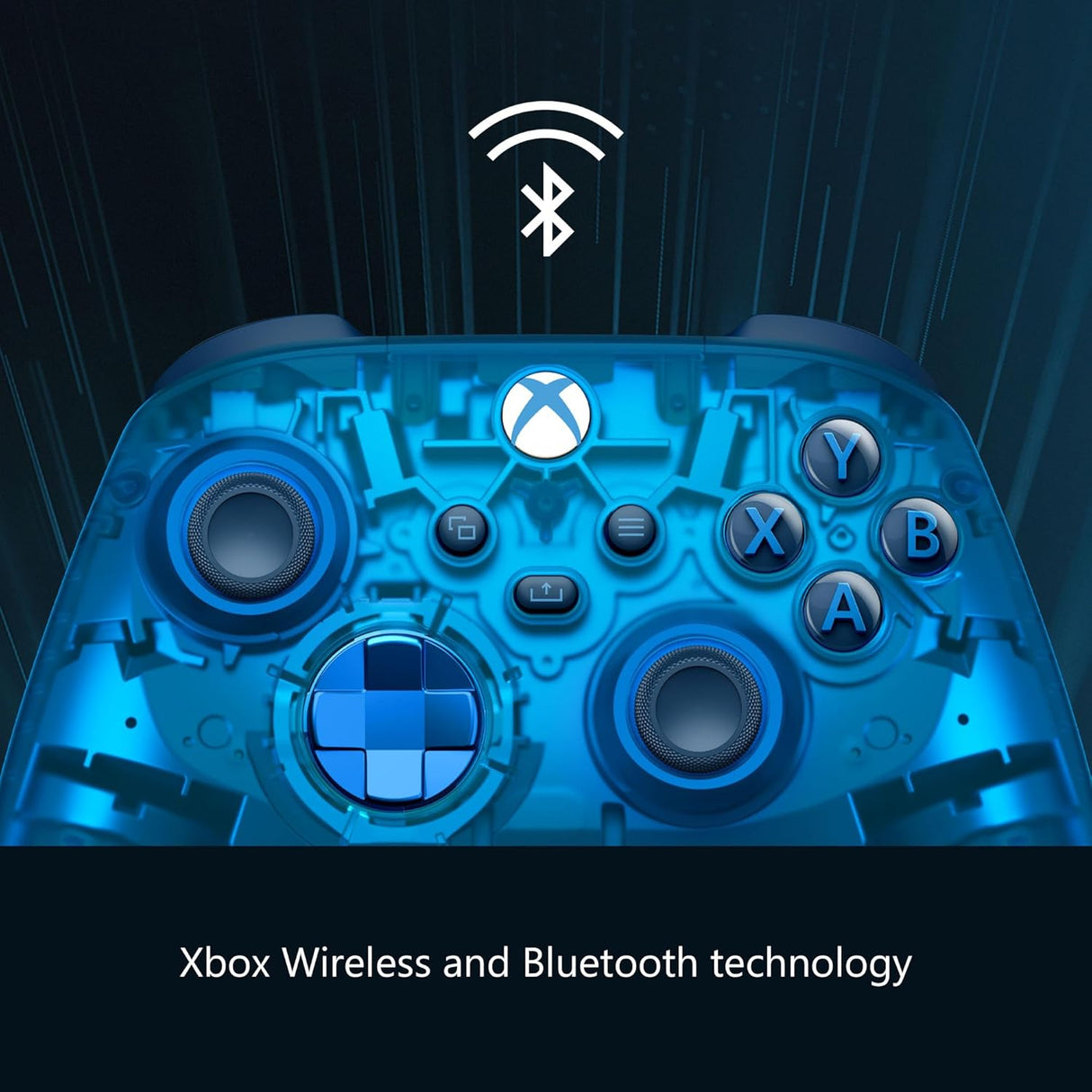 Microsoft Xbox Series X Wireless Controller - Sky Cipher - Pristine