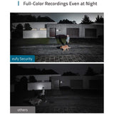 Eufy Security Floodlight Camera 1080p Non-stop Power - White