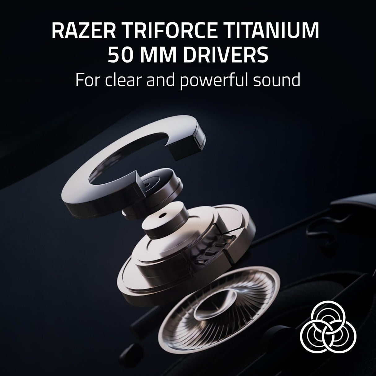 Razer BlackShark V2 Pro for PlayStation Wireless Gaming Headset - Black - Good