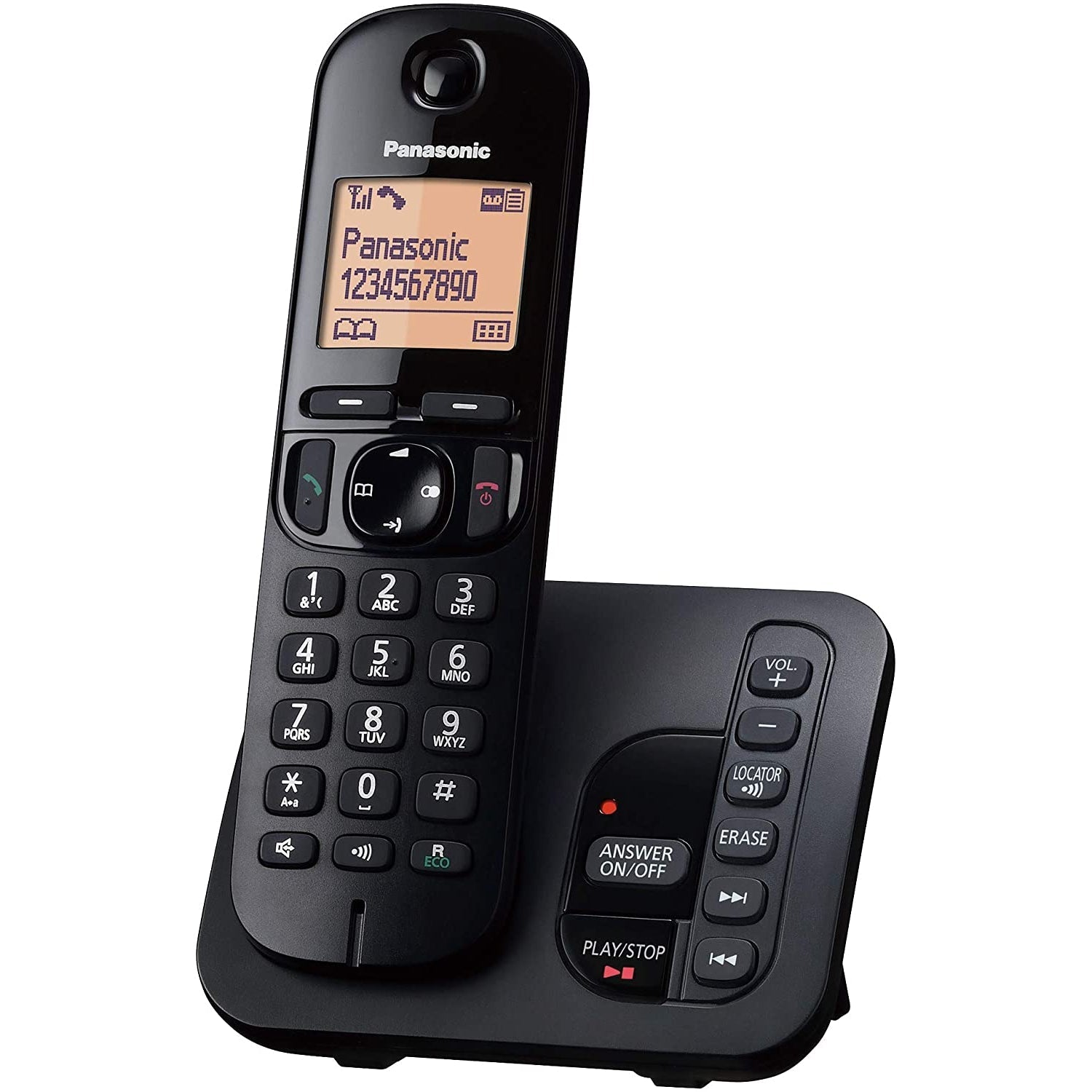 Panasonic KX-TGC220EB DECT Cordless Phone with Answering Machine - Refurbished Excellent