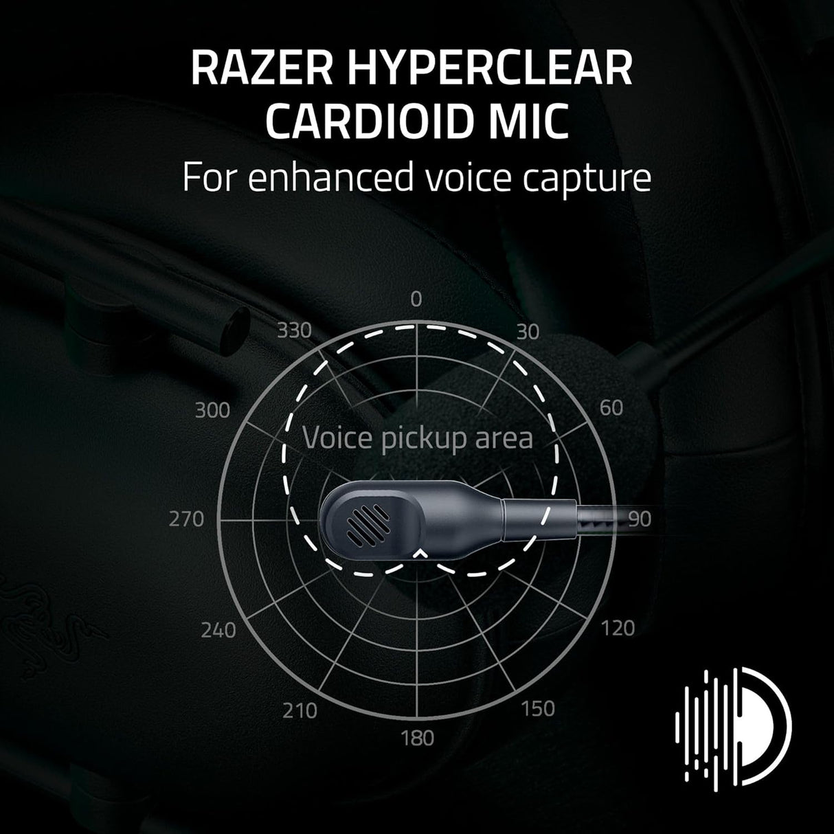 Razer BlackShark V2 X Wired eSports Headset - Black - Pristine