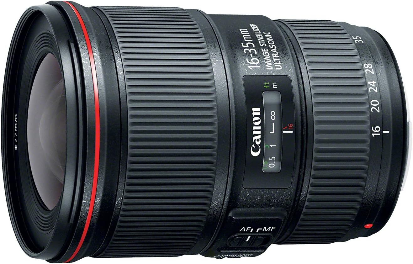 Canon EF 16-35mm f/4L IS USM Lens - Black - Pristine